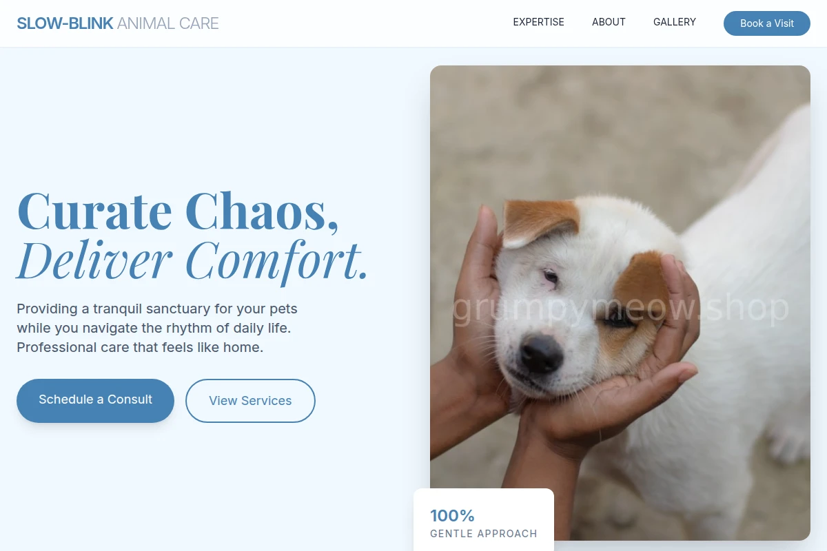 Slow-Blink Animal Care