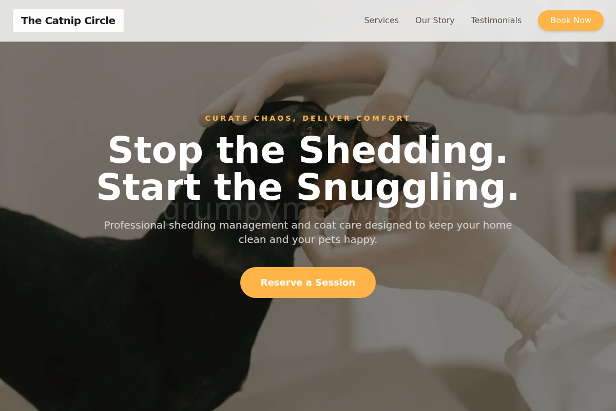 Shedding Animal Care