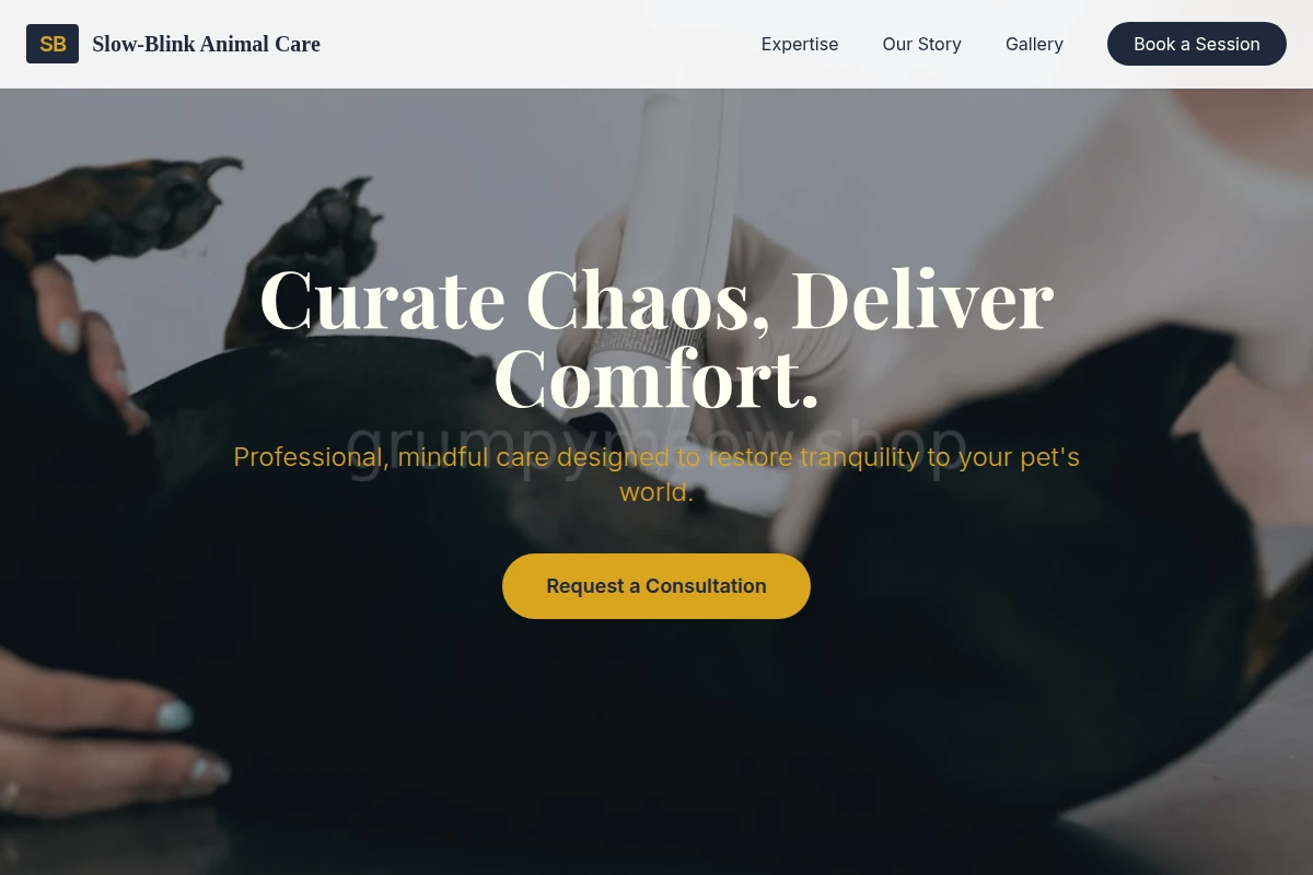 Slow-Blink Animal Care