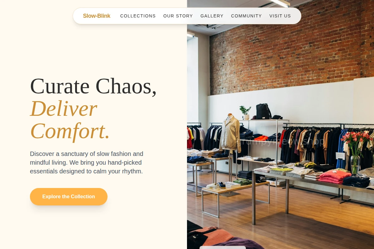 Slow-Blink Boutique
