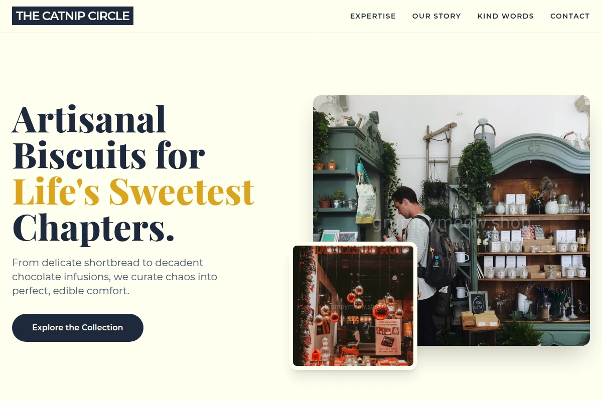 Biscuit-Maker Gift Shop