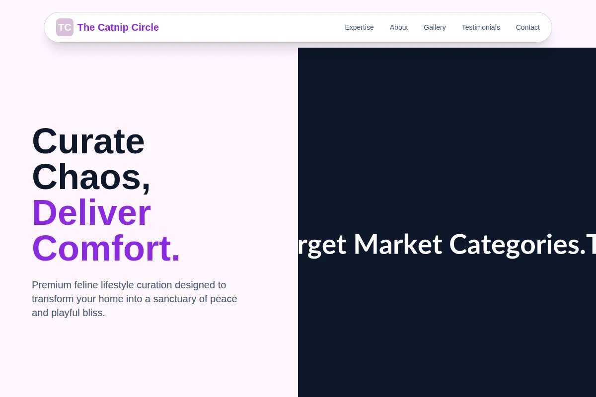 Tortie Target Market Categories.Txt