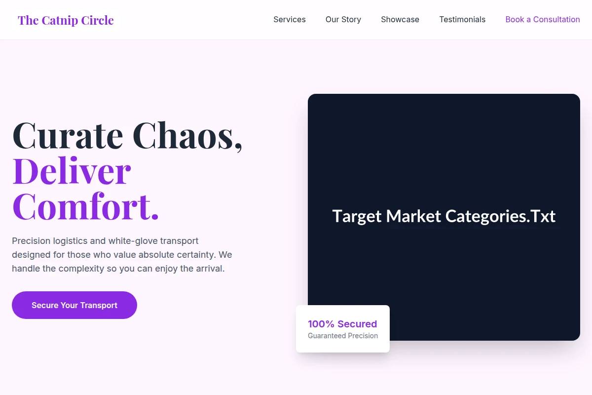 Carrier Target Market Categories.Txt