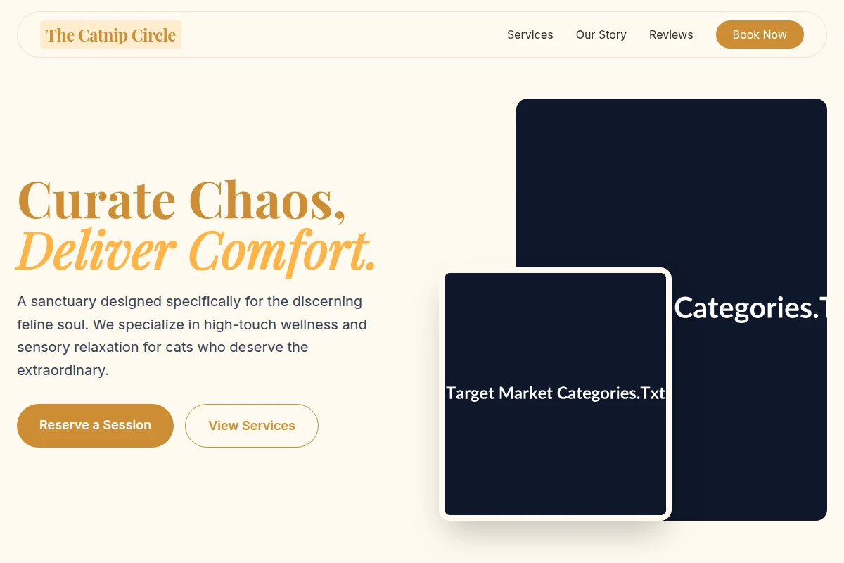 Nip-Mist Target Market Categories.Txt