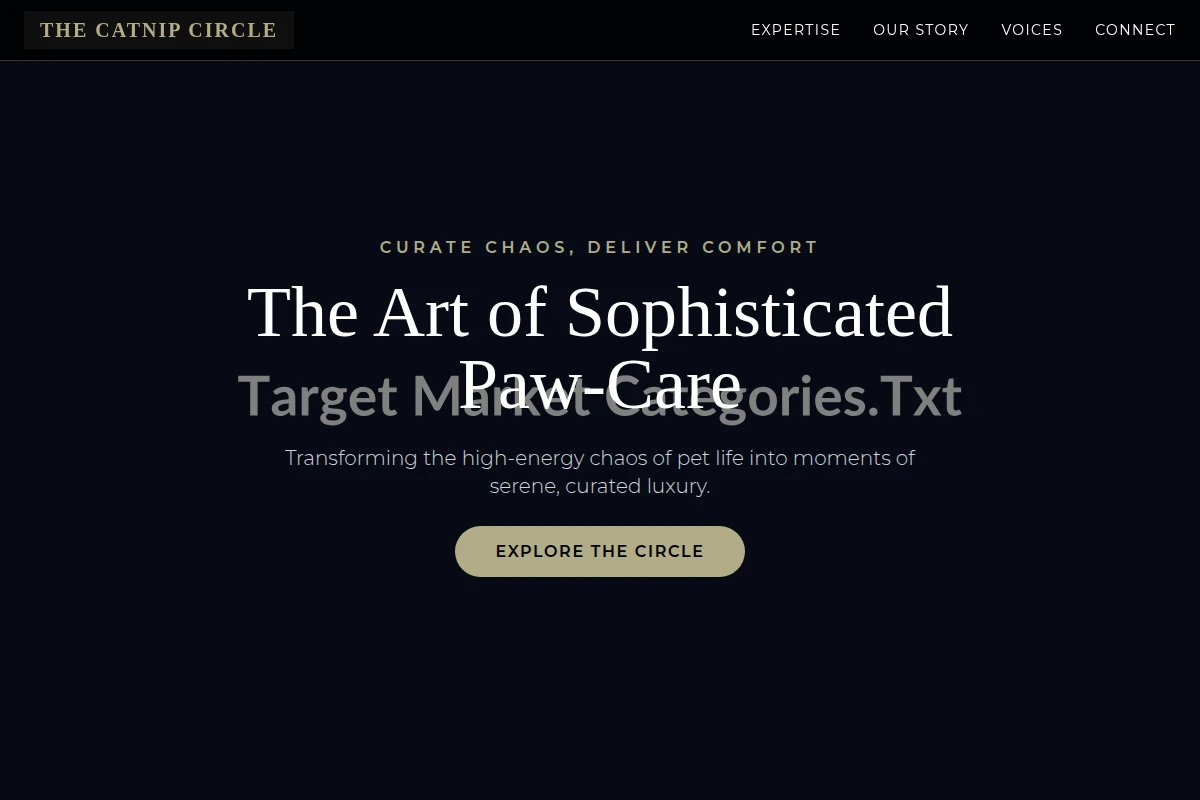Toe-Beans Target Market Categories.Txt