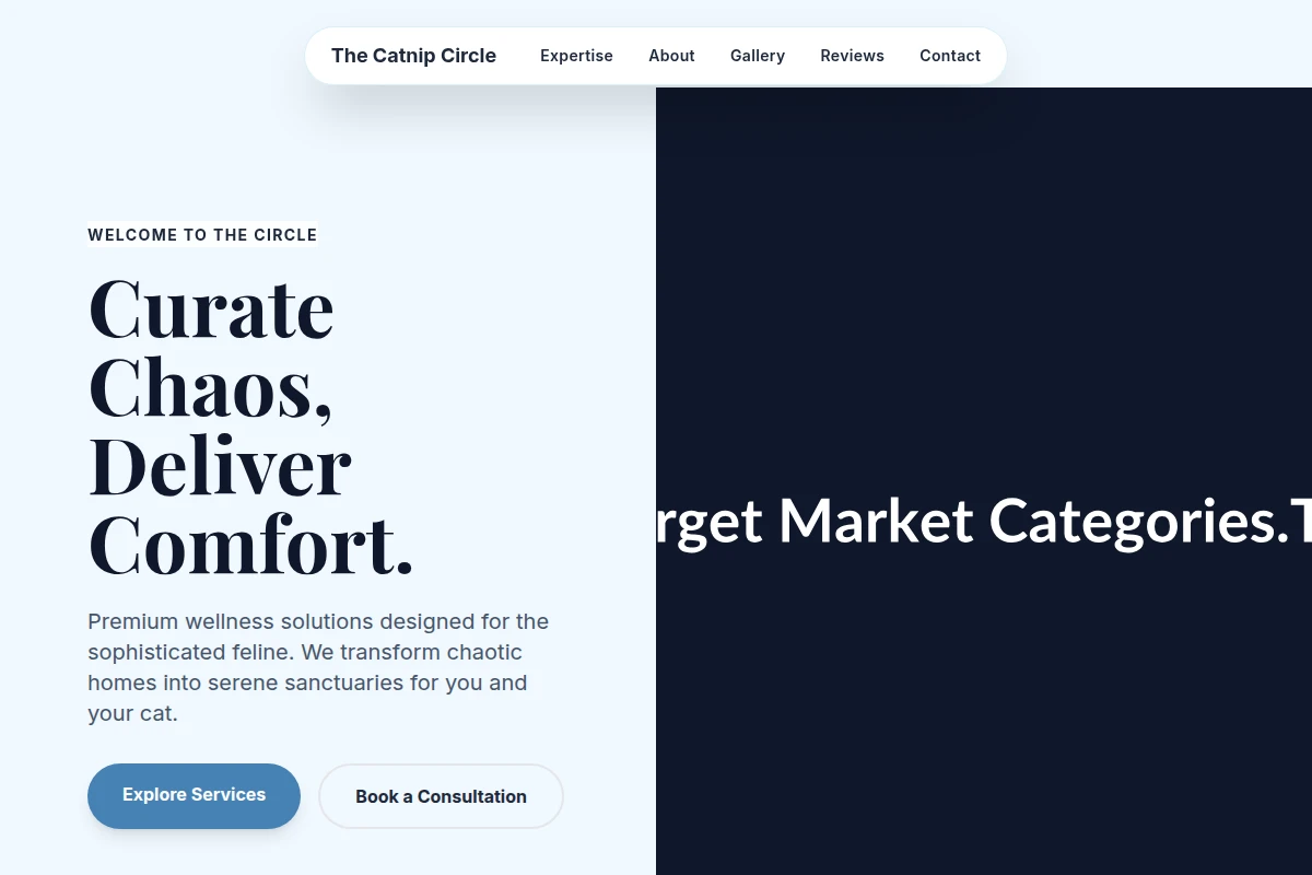 Catmint Target Market Categories.Txt