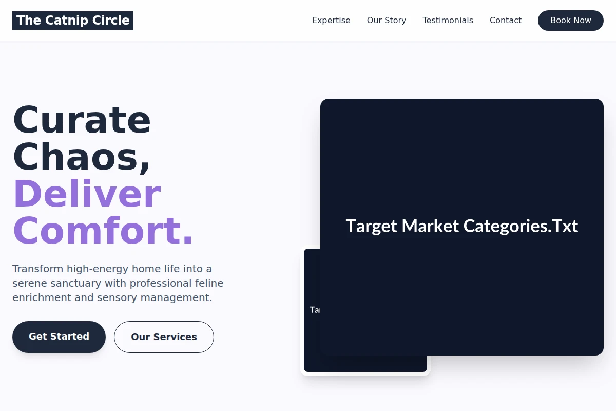 Zoomies Target Market Categories.Txt