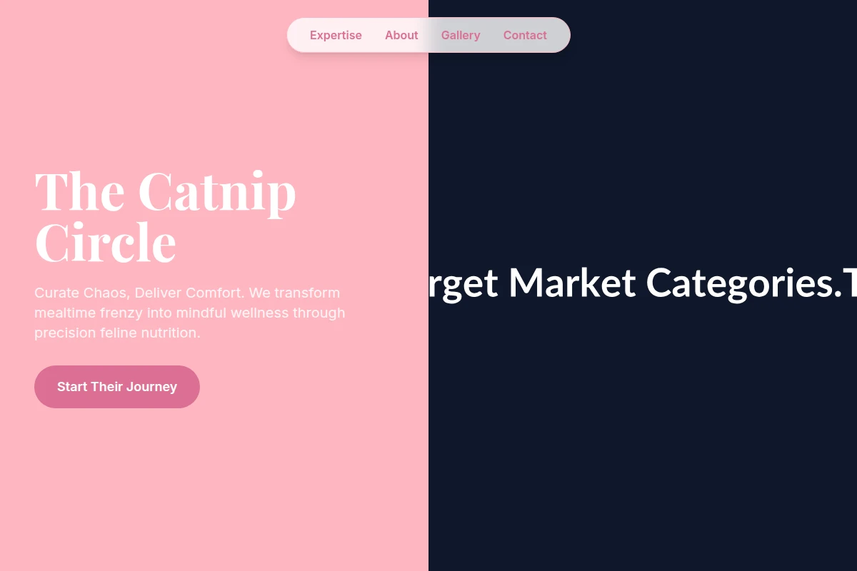 Kibble Target Market Categories.Txt